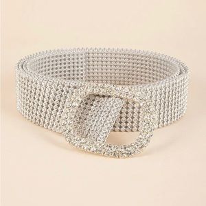 Rhinestone belt